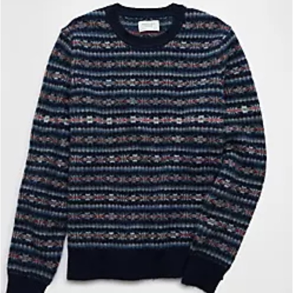 Men's Multicolor Striped Sweater